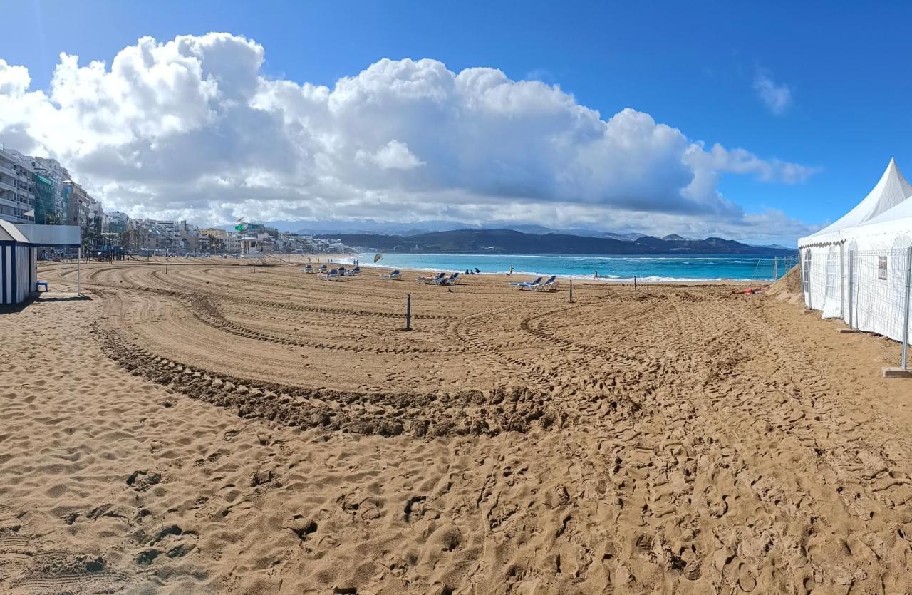 Appartamento Las Canteras La Naval Beach Las Palmas de Gran Canaria Esterno foto