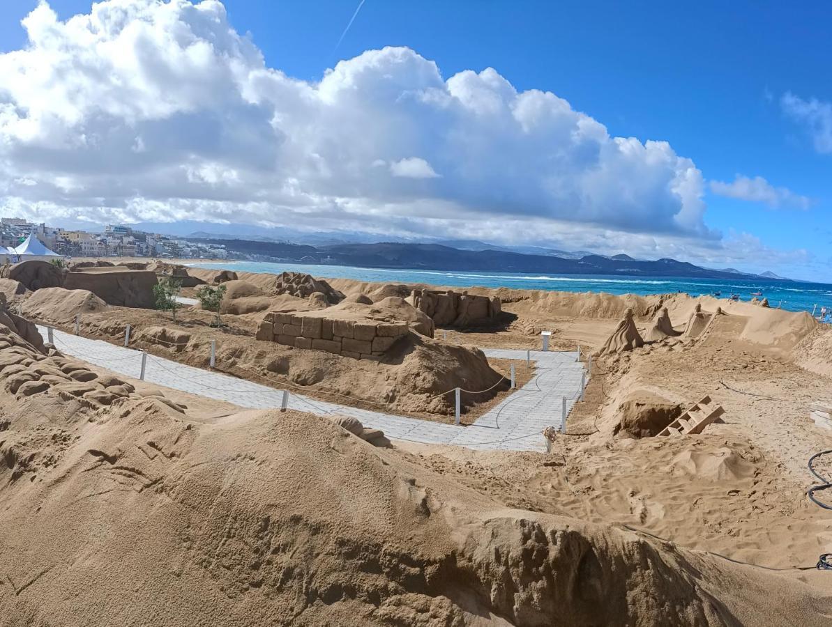 Appartamento Las Canteras La Naval Beach Las Palmas de Gran Canaria Esterno foto