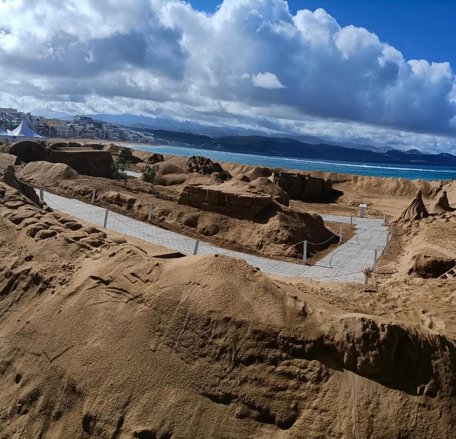 Appartamento Las Canteras La Naval Beach Las Palmas de Gran Canaria Esterno foto